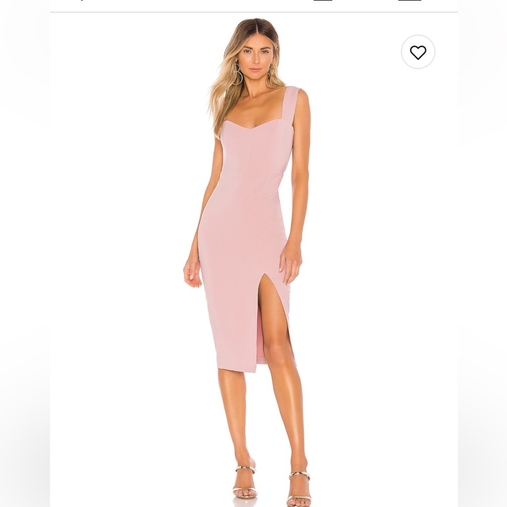 Nookie Blush Midi Dress
